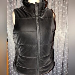 PACIFIC TRAIL Black Puffer Full Zip Vest XL